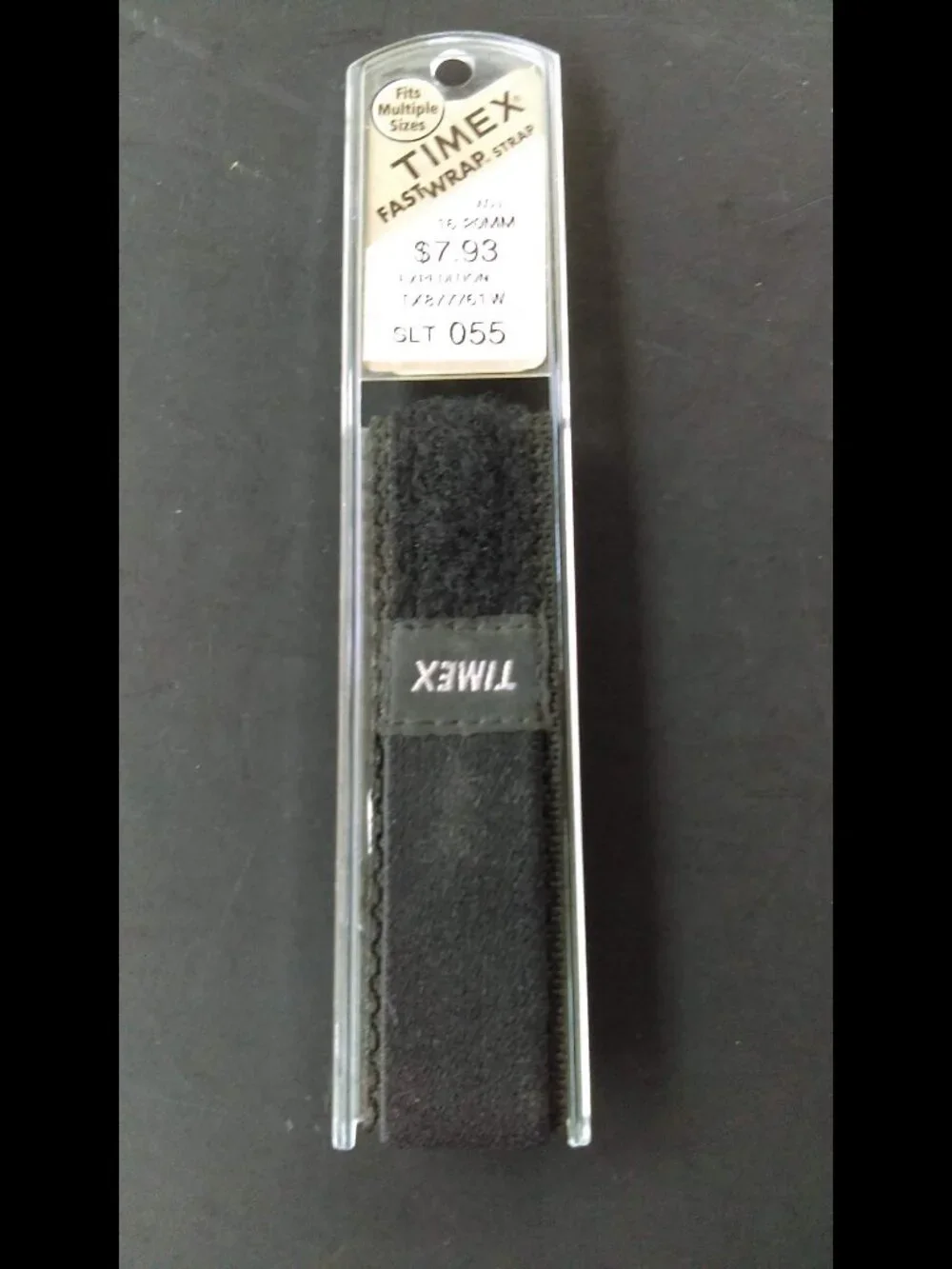 Timex Fast Wrap Expedition Watch Band Strap 16-20mm Black Voguestrap Adjustable